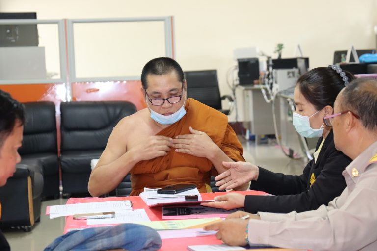 พระครูโพธิชยานุสิฐ ผู้ช่วยอธิการบดีฝ่ายบริหาร เป็นประธานตรวจเยี่ยมการเตรียมความพร้อมการประกันคุณภาพการศึกษา ซึ่งในวันนี้เป็นการตรวจเยี่ยมส่วนงาน : สำนักงานวิทยาเขตหนองคาย ๓ เมษายน ๒๕๖๖ เวลา ๑๓.๐๐ น.